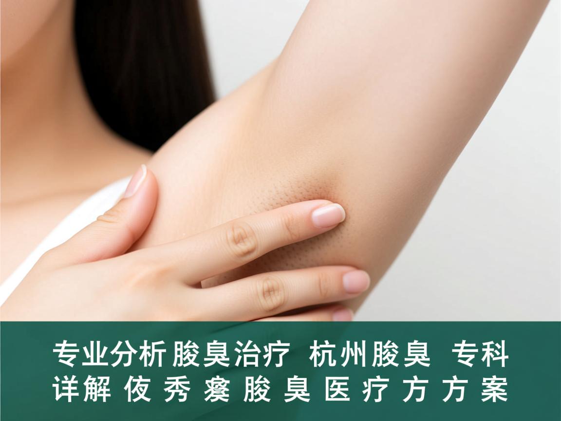 专业解析腋臭治疗，杭州腋秀腋臭专科详解腋臭医疗方案