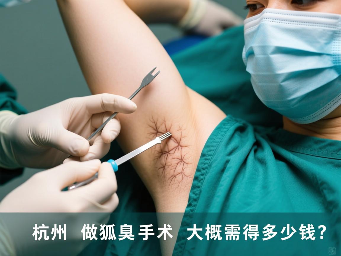 狐臭手术价格解析，杭州做狐臭手术大概需要多少钱？
