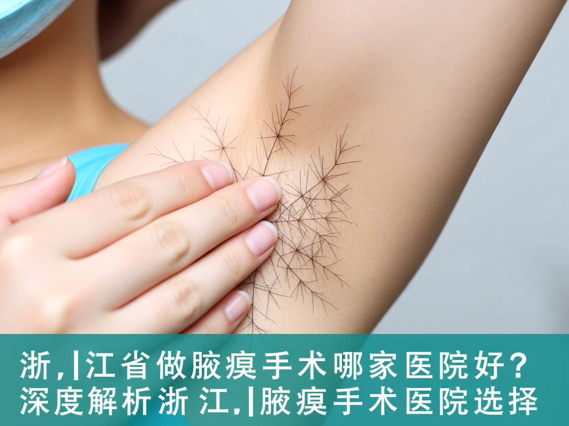 浙江省做腋臭手术哪家医院好？深度解析浙江腋臭手术医院选择