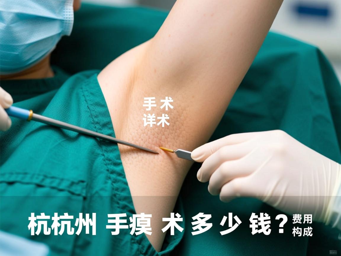 杭州腋臭手术多少钱？详解杭州腋臭手术费用构成