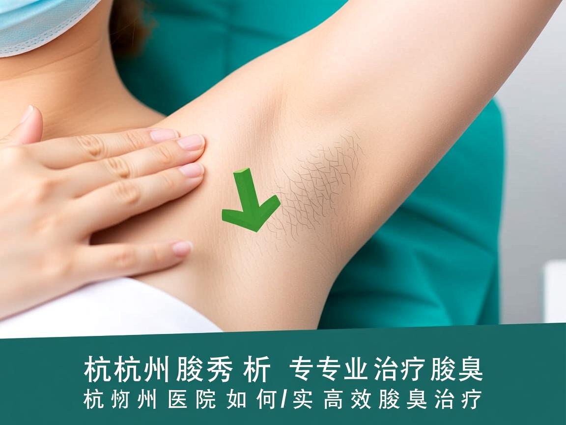 杭州腋秀解析，专业治疗腋臭，杭州医院如何实现高效腋臭治疗