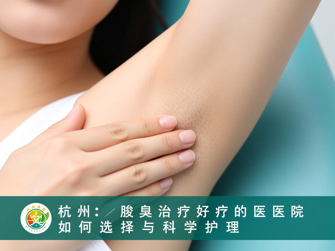 杭州腋秀解析，杭州腋臭治疗好的医院如何选择与科学护理