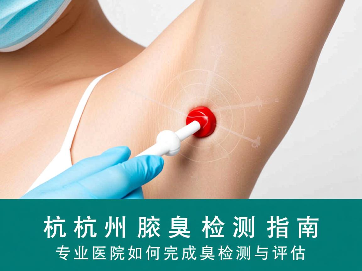 杭州腋臭检测指南，专业医院如何完成腋臭检测与评估
