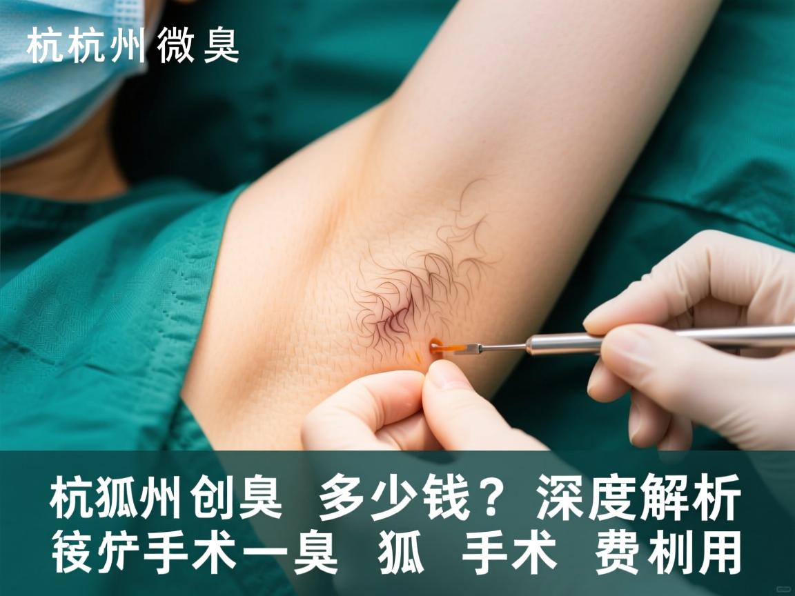 杭州狐臭微创手术多少钱？深度解析杭州狐臭手术费用