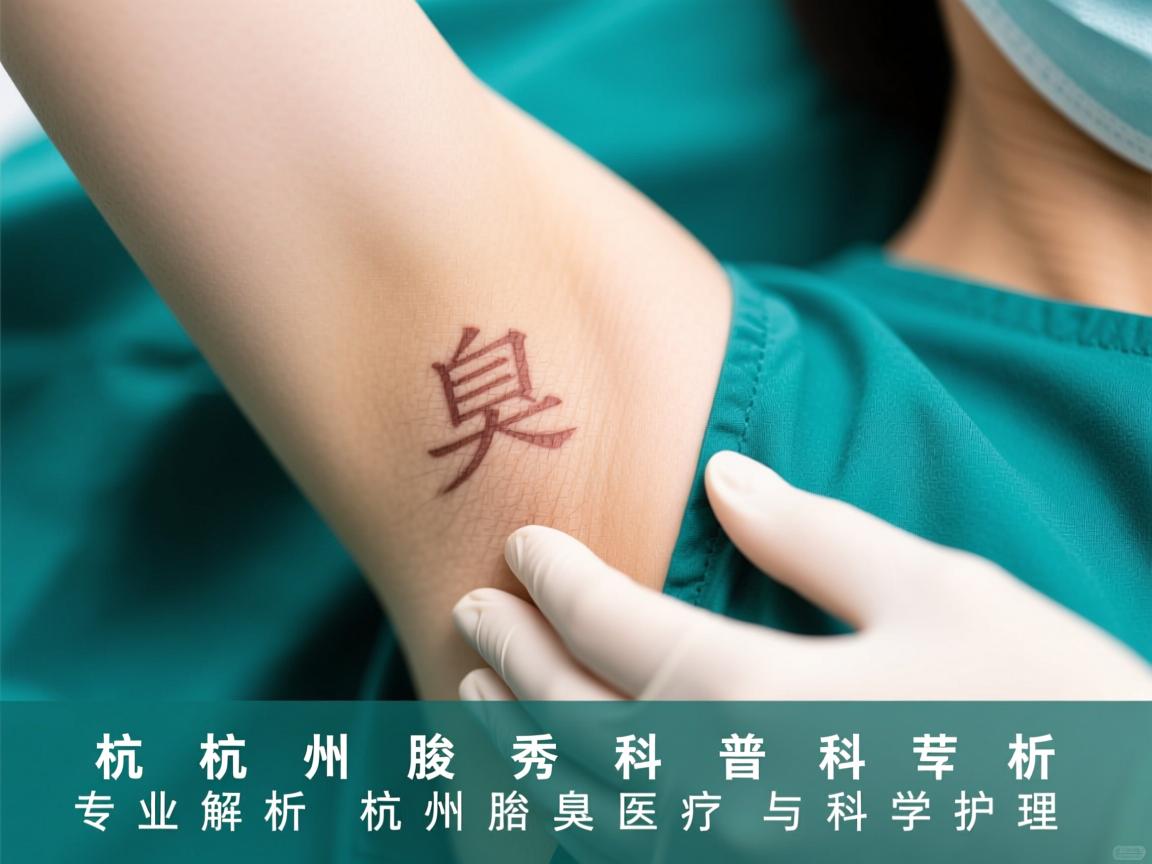 杭州腋秀科普，专业解析杭州腋臭医疗与科学护理
