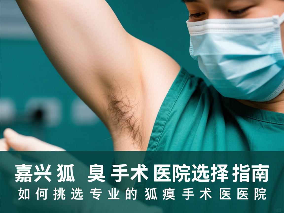 嘉兴狐臭手术医院选择指南，如何挑选专业的狐臭手术医院