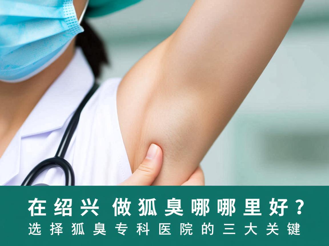 在绍兴做狐臭哪里好？选择狐臭专科医院的三大关键