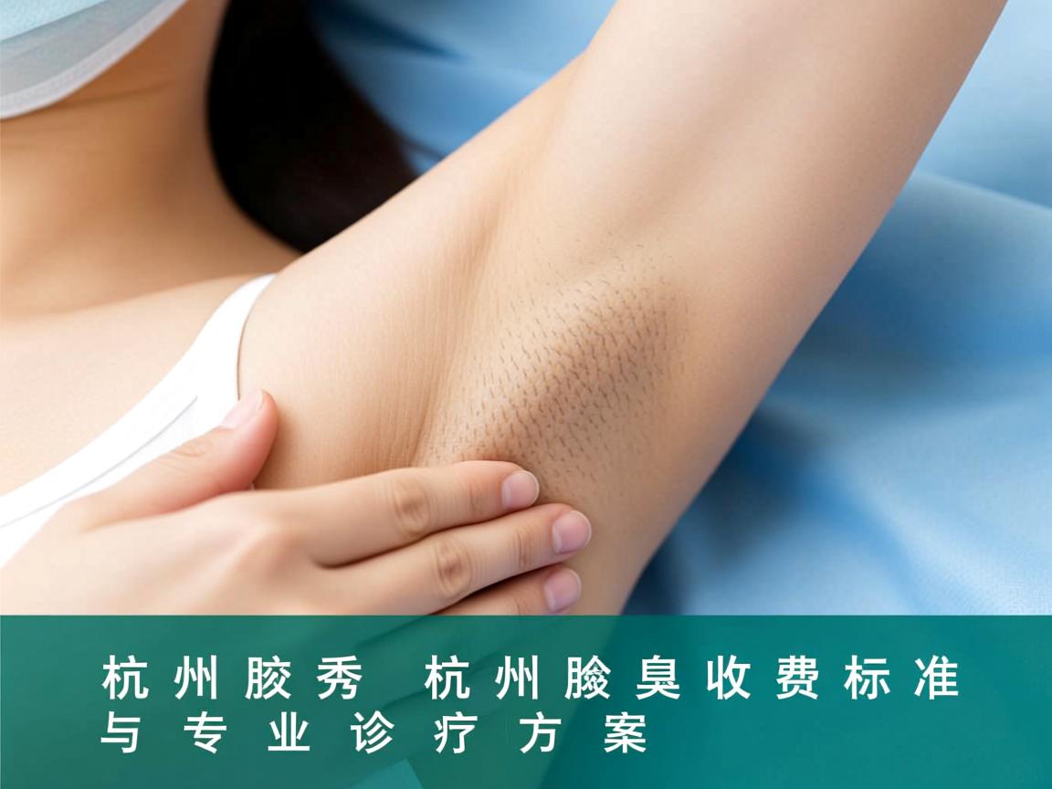 杭州腋秀解析，杭州腋臭收费标准与专业诊疗方案