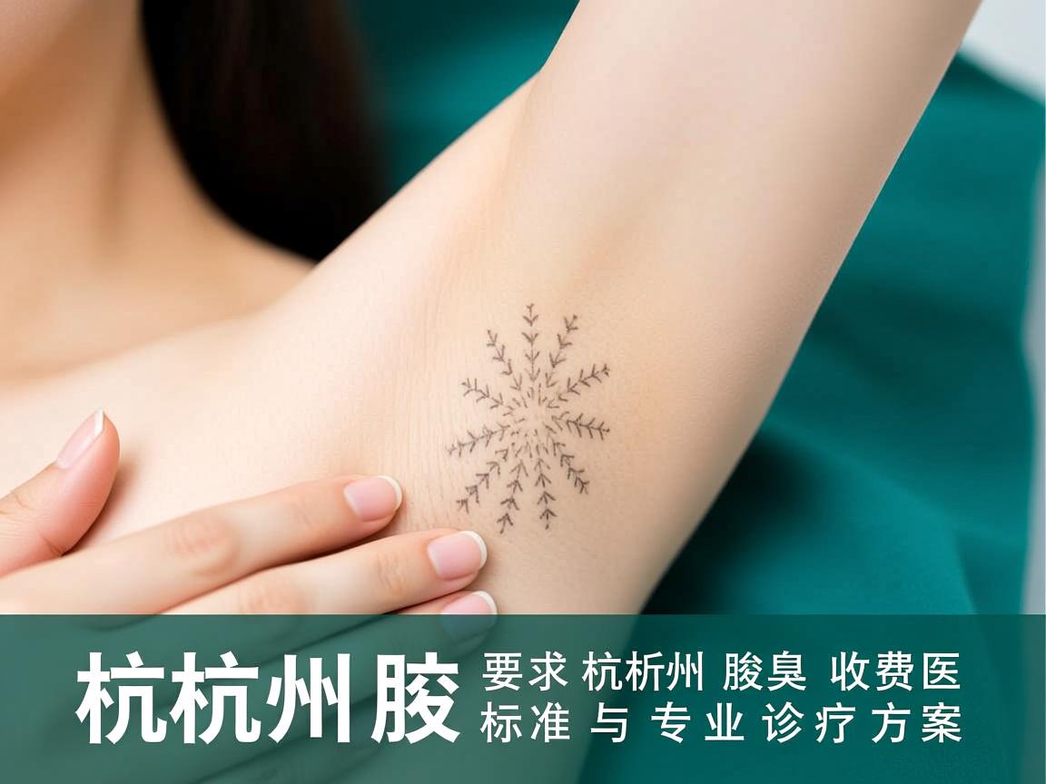 杭州腋秀解析，杭州腋臭收费标准与专业诊疗方案