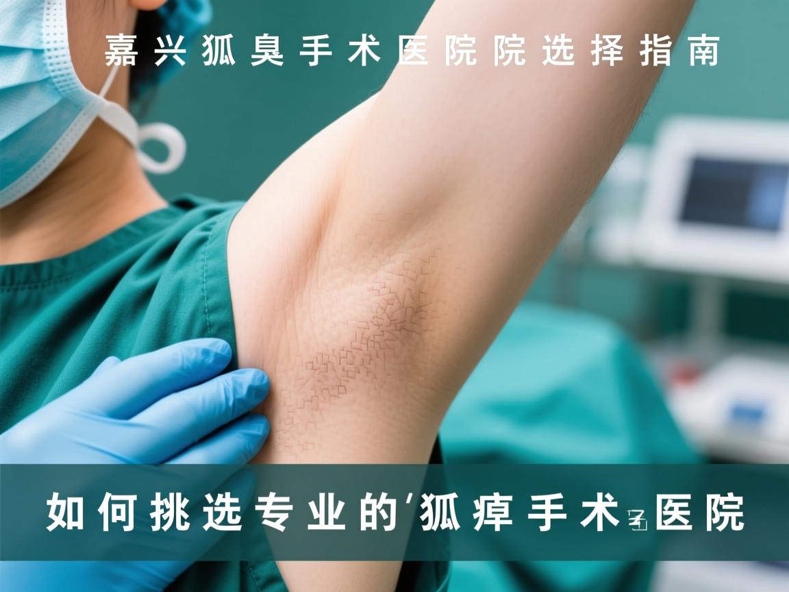 嘉兴狐臭手术医院选择指南，如何挑选专业的狐臭手术医院