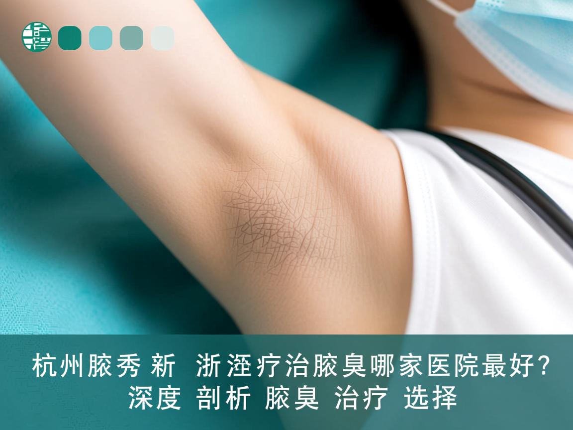 杭州腋秀解析，浙江治疗腋臭哪家医院最好？深度剖析腋臭治疗选择