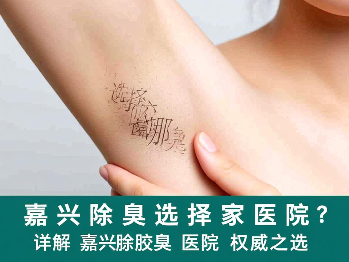 嘉兴除腋臭选择哪家医院？详解嘉兴除腋臭医院的权威之选