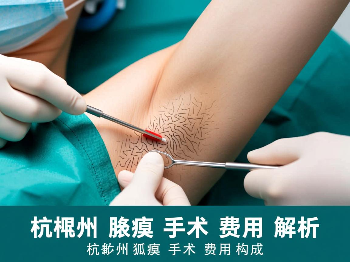 杭州腋臭手术费用解析，全面了解杭州狐臭手术费用构成