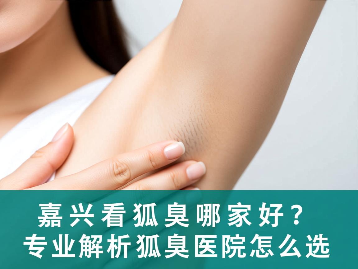 嘉兴看狐臭哪家好？专业解析狐臭医院怎么选