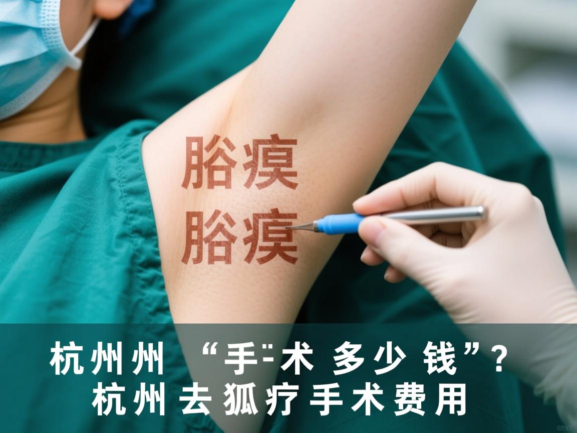 杭州腋臭手术多少钱？详解杭州去狐臭手术费用