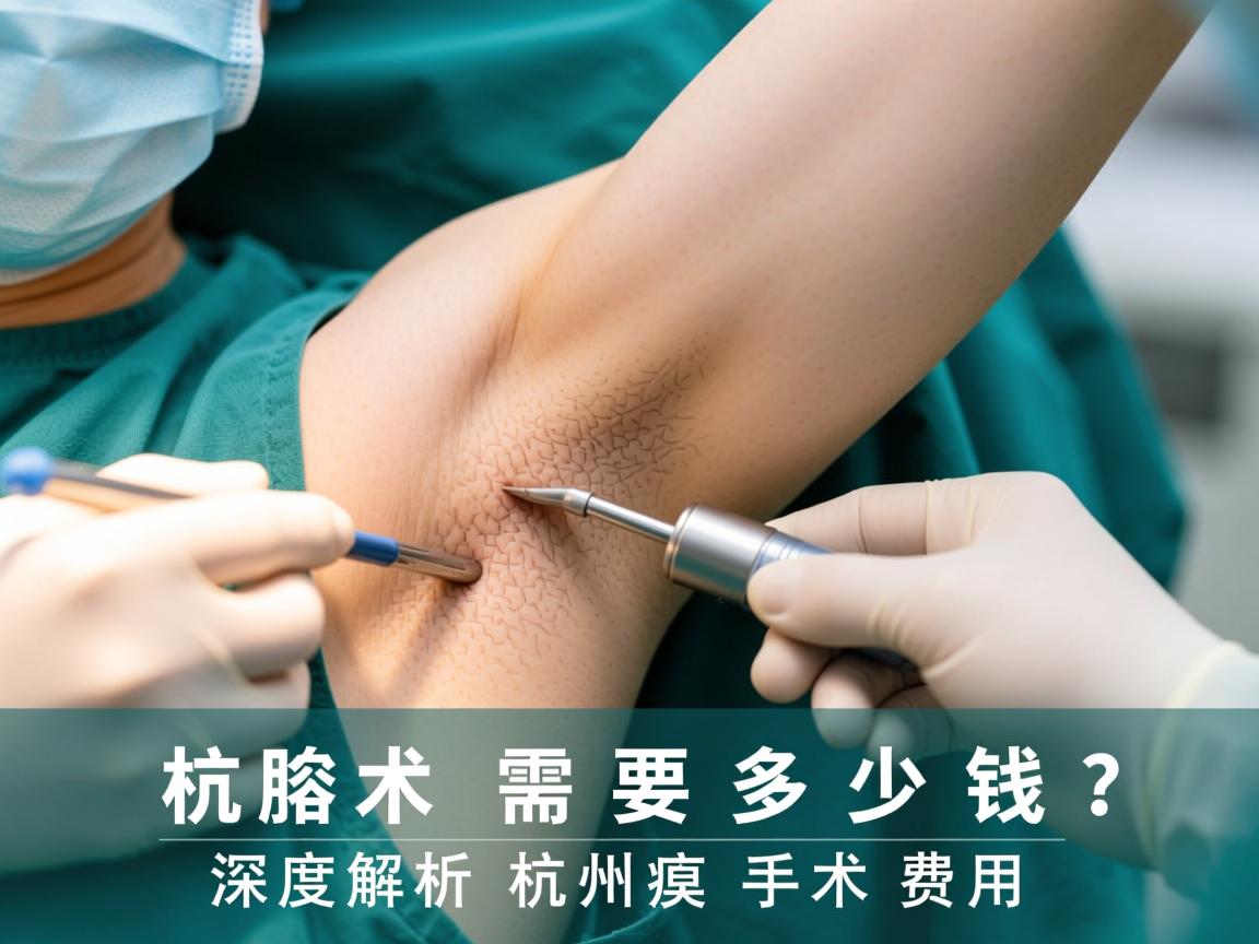 杭州腋臭手术需要多少钱？深度解析杭州腋臭手术费用