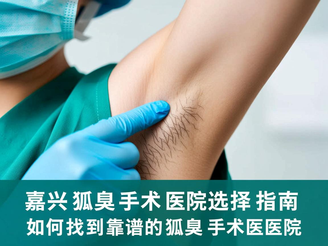 嘉兴狐臭手术医院选择指南，如何找到靠谱的狐臭手术医院