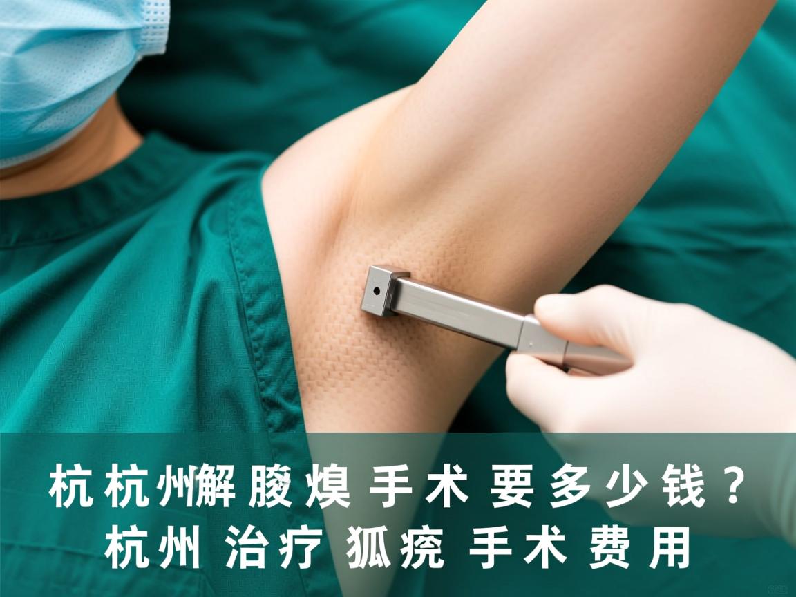 杭州腋臭手术要多少钱？详解杭州治疗狐臭手术费用