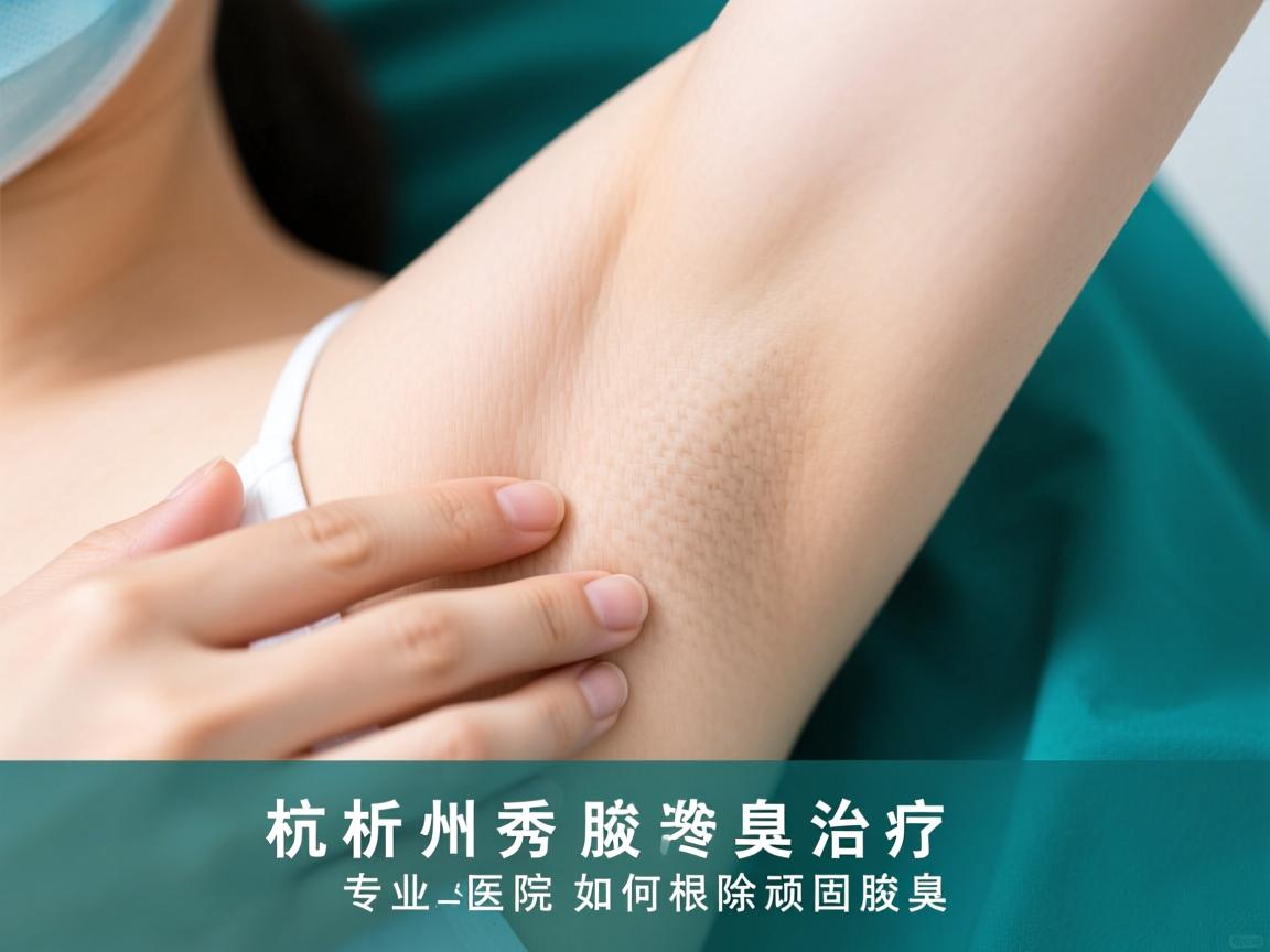 杭州腋秀解析腋臭治疗，专业医院如何根除顽固腋臭