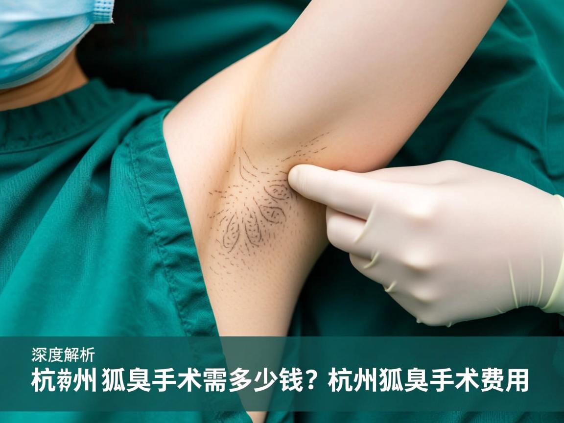 杭州狐臭手术需多少钱？深度解析杭州狐臭手术费用