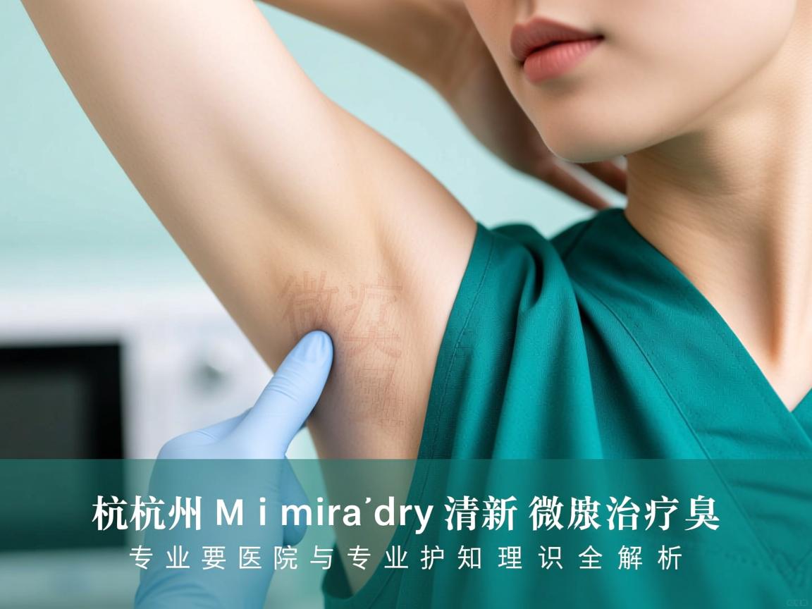 杭州Miradry清新微波治疗腋臭，专业医院与专业护理知识全解析