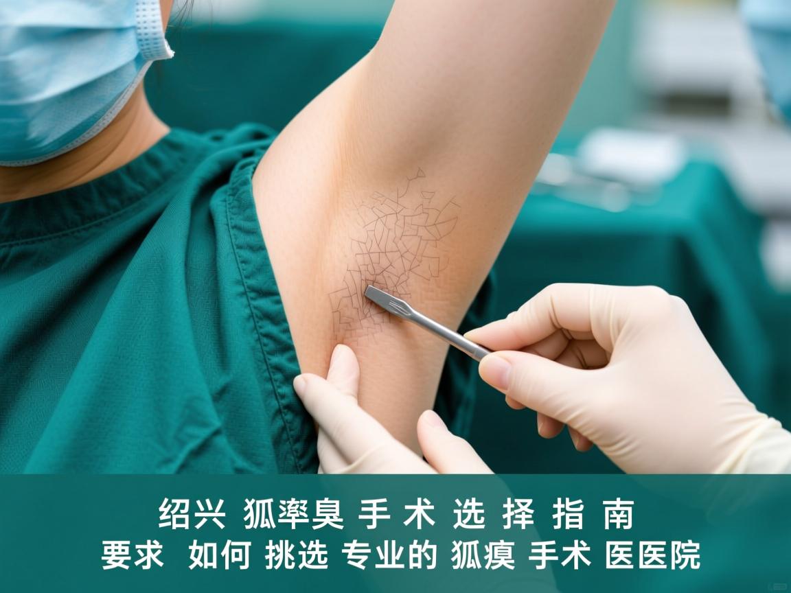 绍兴狐臭手术选择指南，如何挑选专业的狐臭手术医院