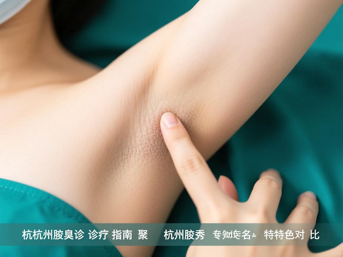 杭州腋臭诊疗指南，聚焦杭州腋秀专科与知名医院的特色对比
