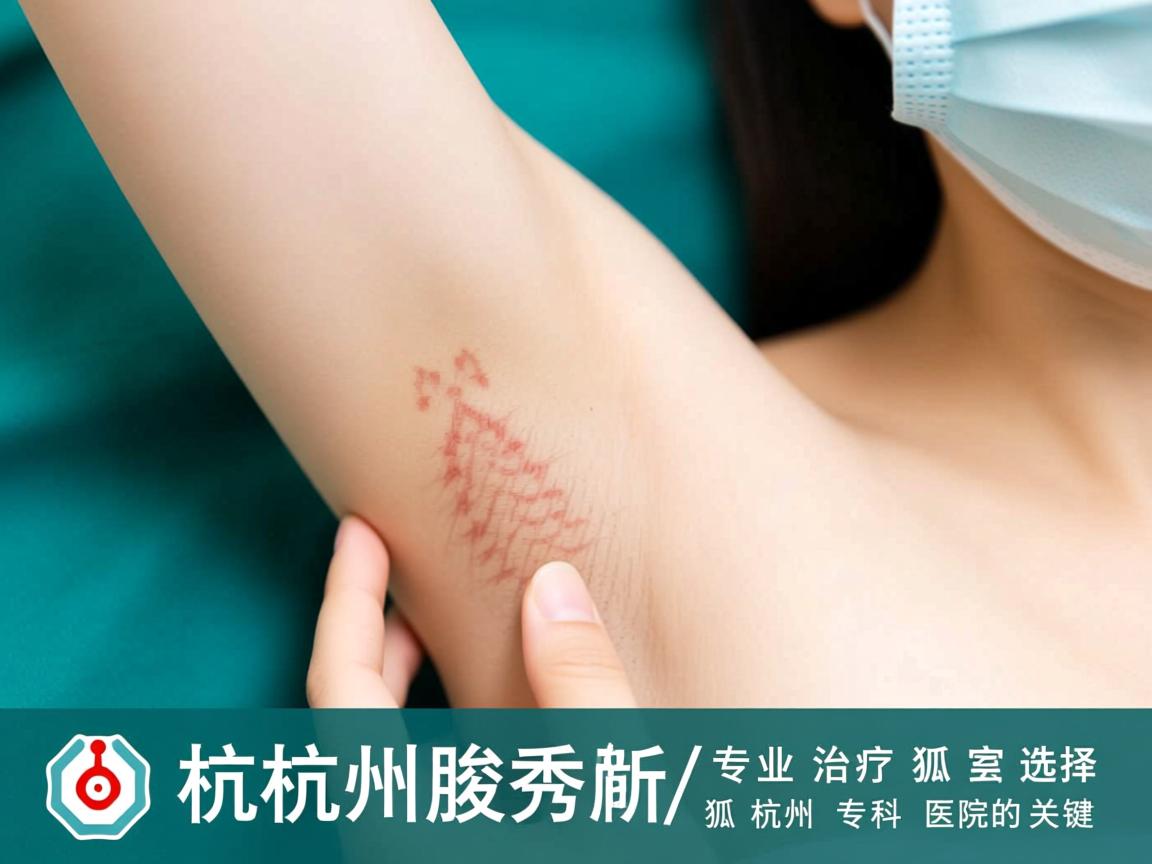 杭州腋秀解析，专业治疗狐臭，选择杭州狐臭专科医院的关键