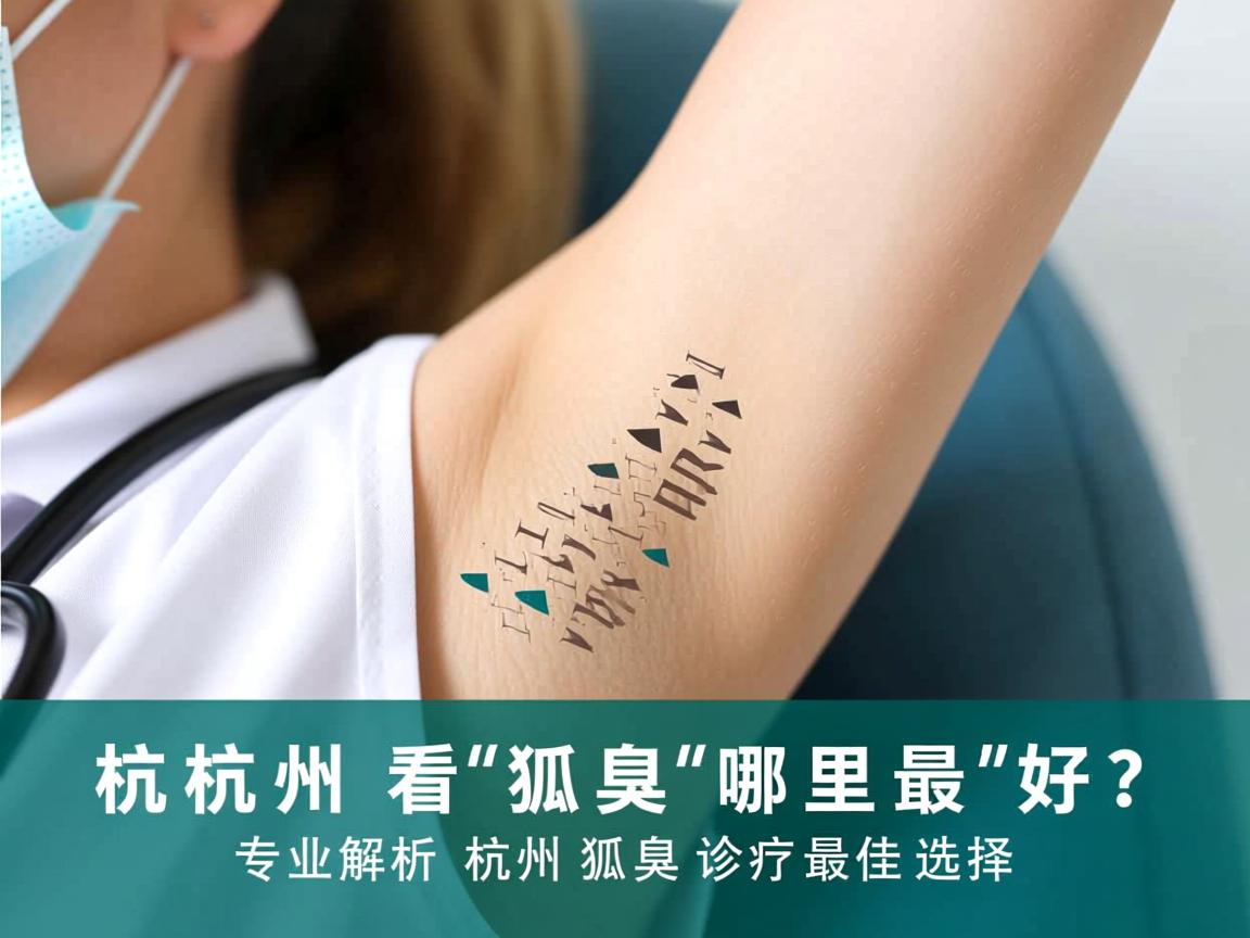 杭州看狐臭哪里最好？专业解析杭州狐臭诊疗最佳选择