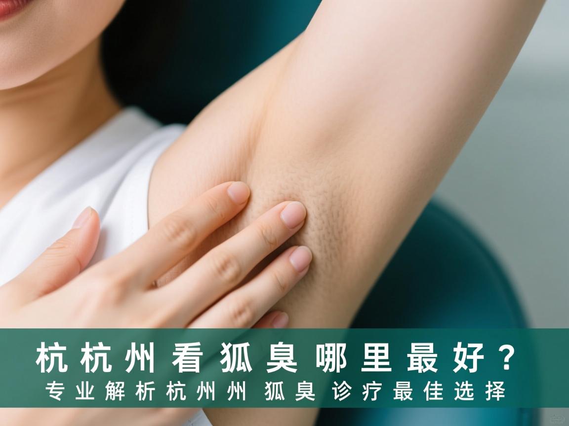 杭州看狐臭哪里最好？专业解析杭州狐臭诊疗最佳选择