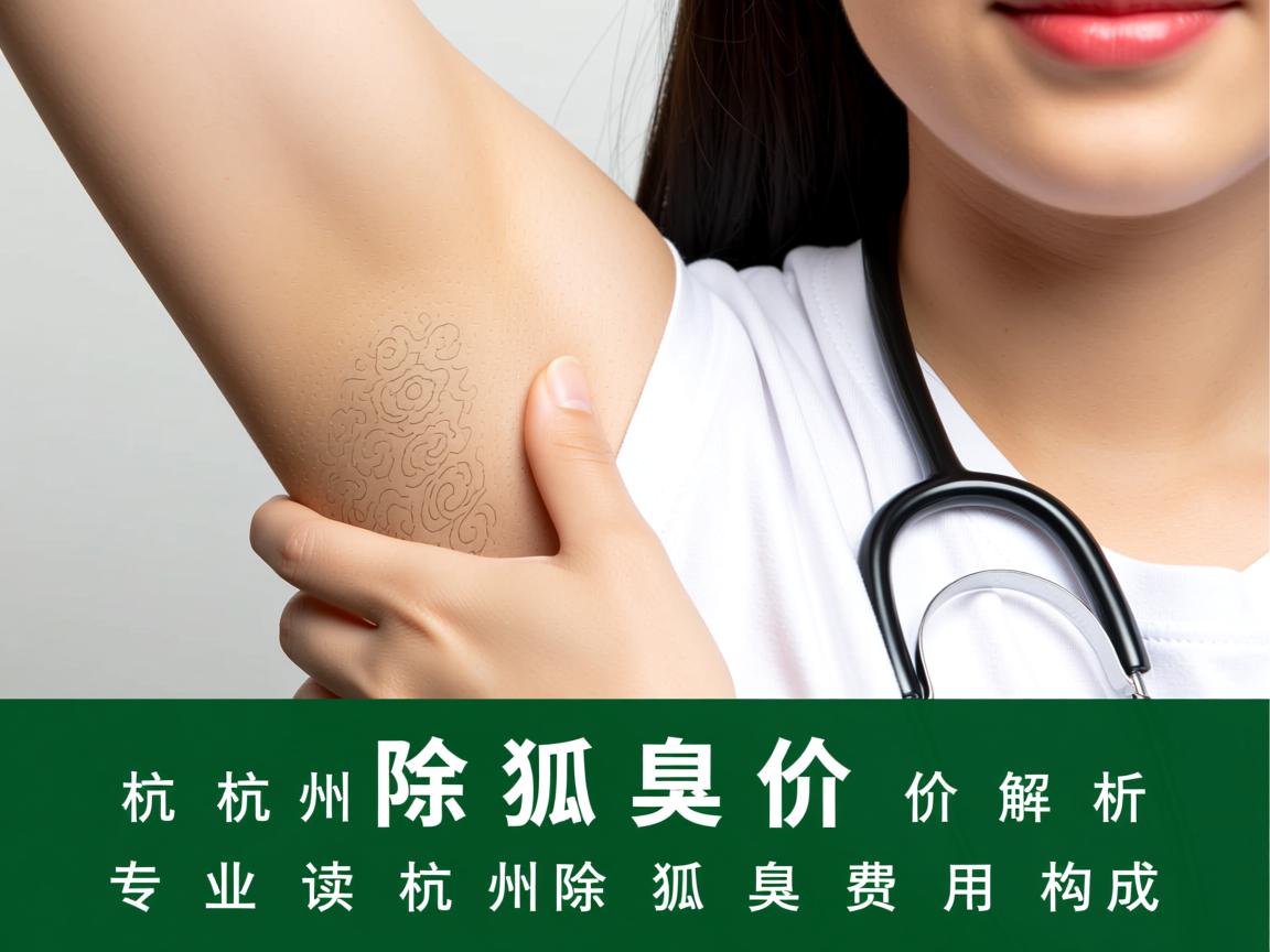 杭州除狐臭价格解析，专业解读杭州除狐臭费用构成