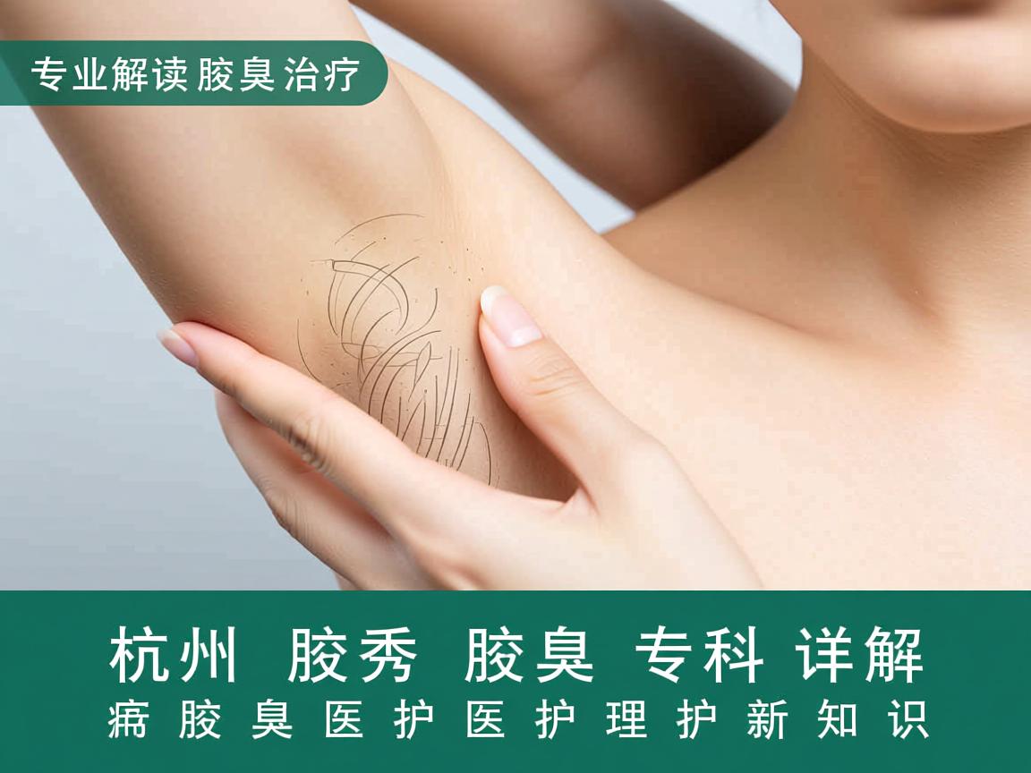 专业解读腋臭治疗，杭州腋秀腋臭专科详解腋臭医疗护理新知识