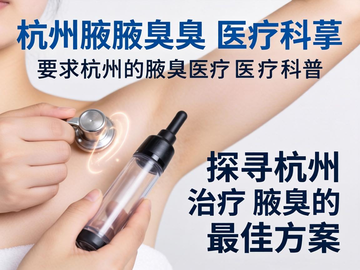 杭州腋臭医疗科普，探寻杭州治疗腋臭的最佳方案