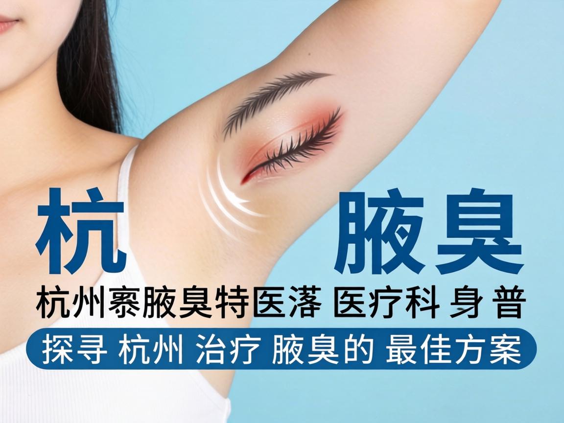 杭州腋臭医疗科普，探寻杭州治疗腋臭的最佳方案