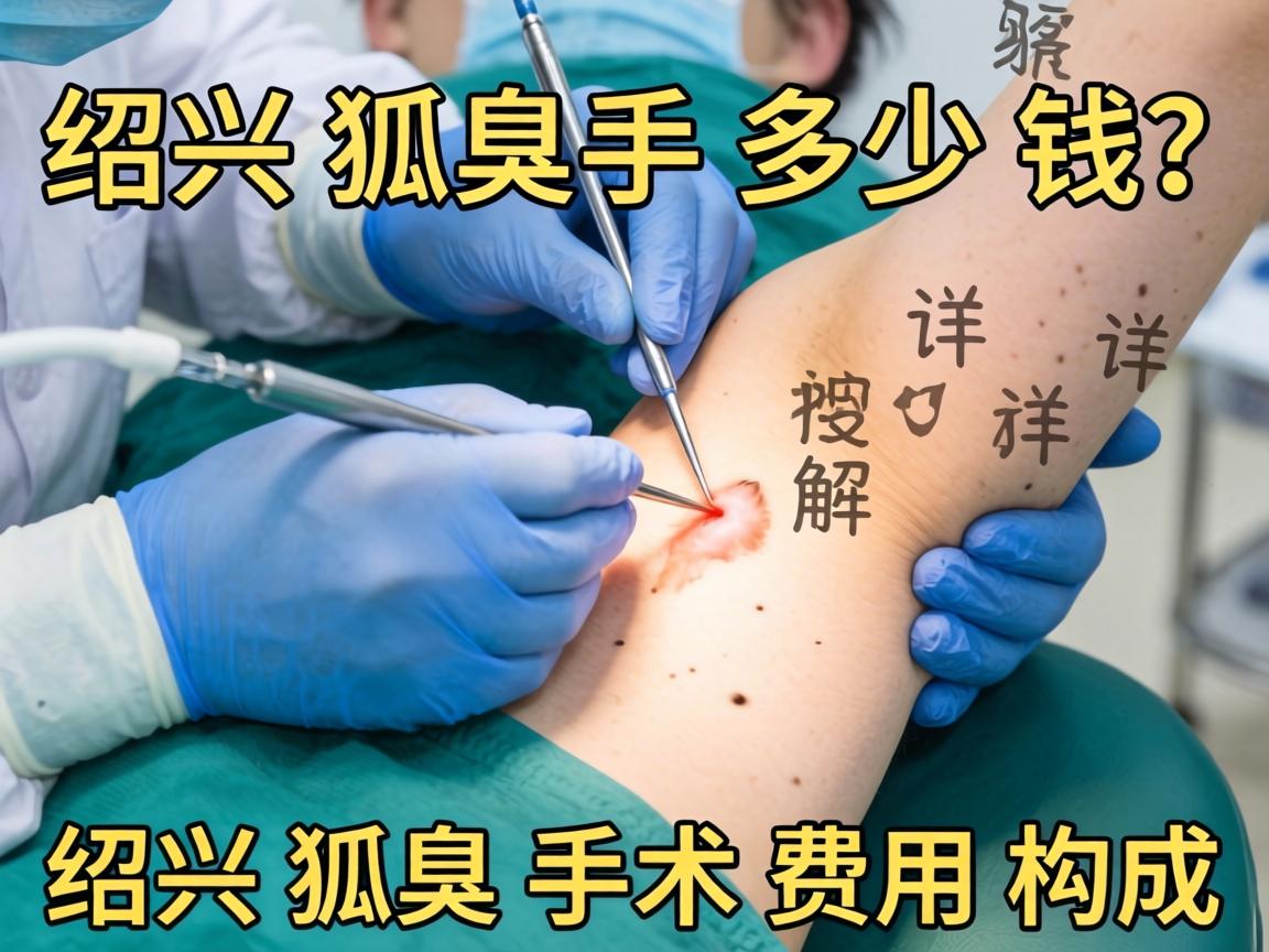 绍兴狐臭手术多少钱？详解绍兴狐臭手术费用构成