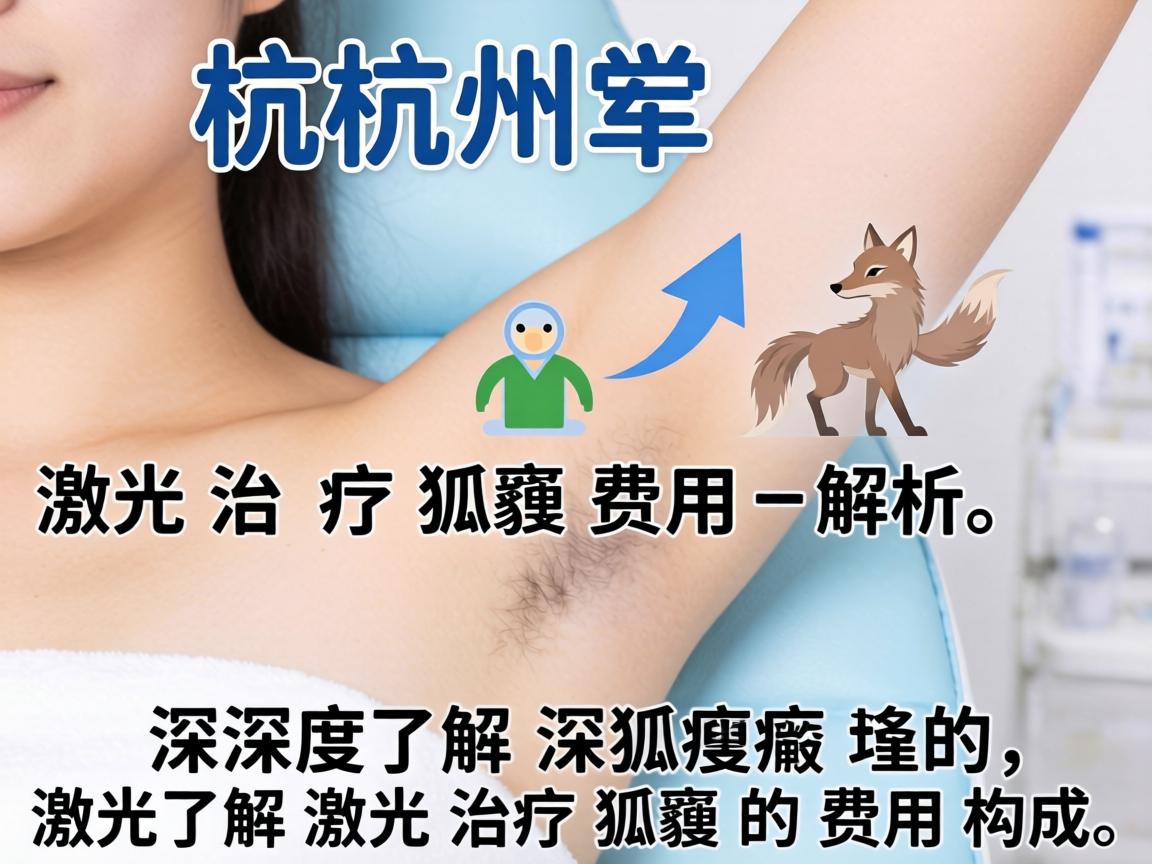 杭州激光治疗狐臭费用解析，深度了解激光治疗狐臭的费用构成