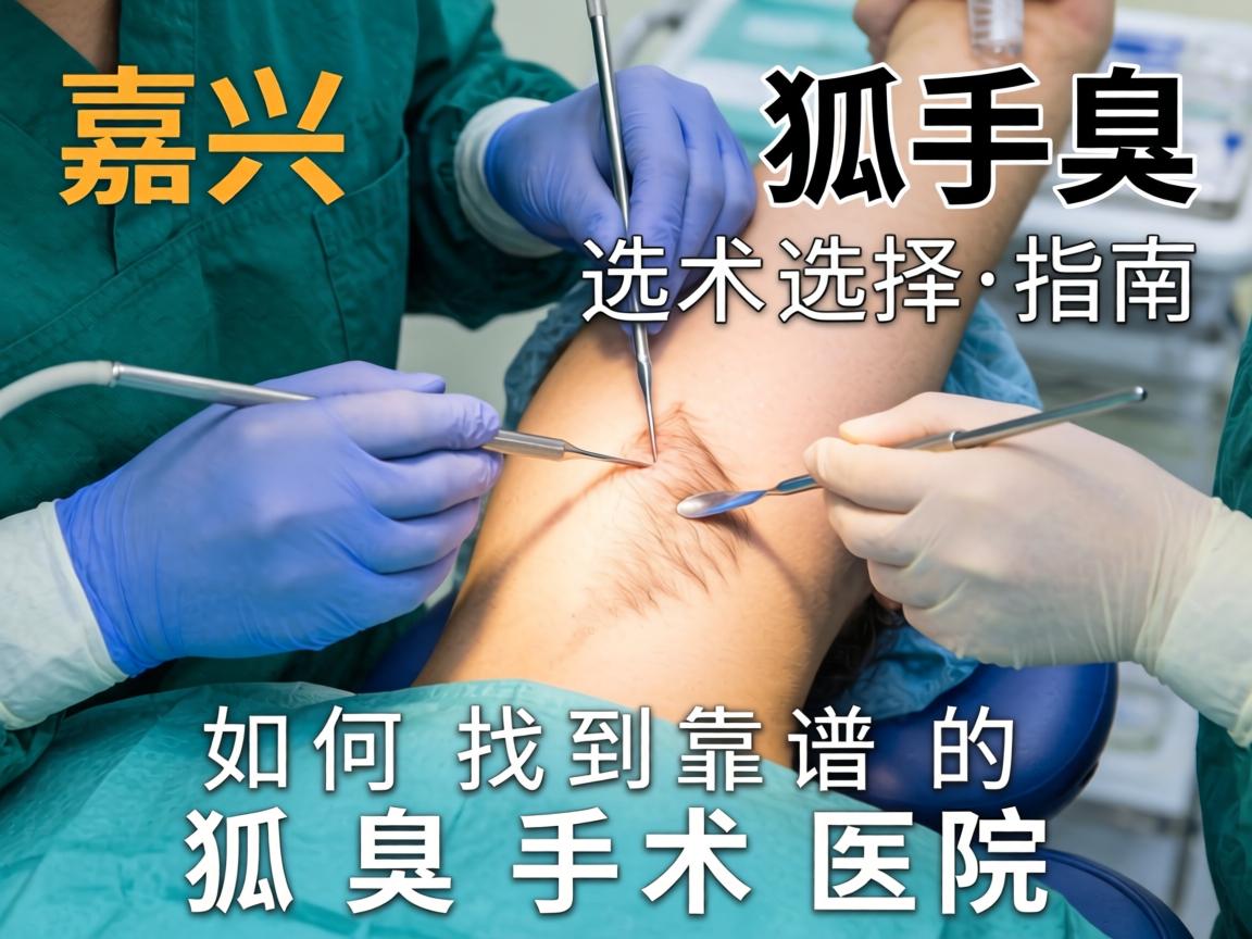 嘉兴狐臭手术选择指南，如何找到靠谱的狐臭手术医院