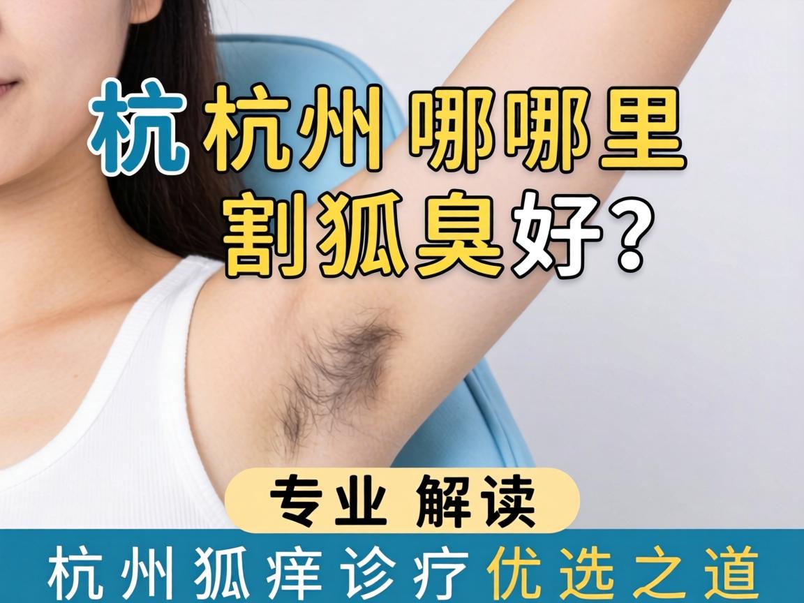 杭州哪里割狐臭好？专业解读杭州狐臭诊疗优选之道