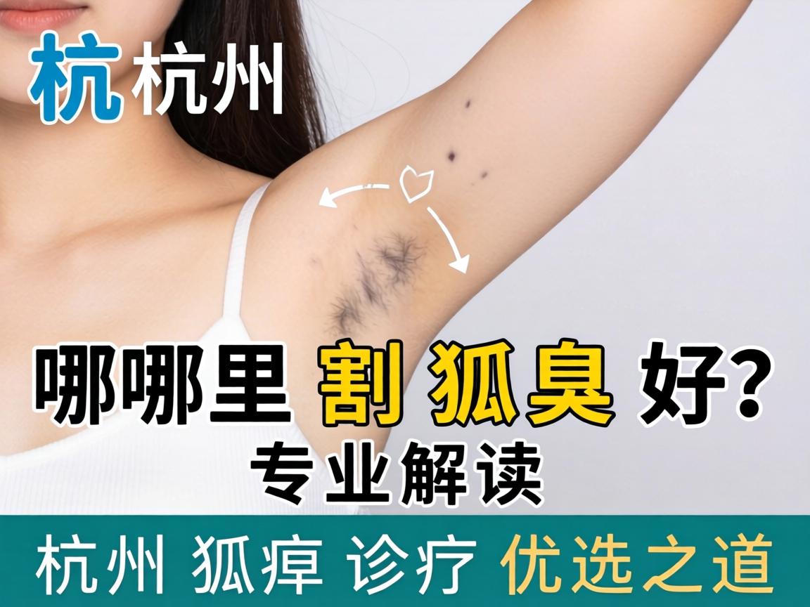 杭州哪里割狐臭好？专业解读杭州狐臭诊疗优选之道