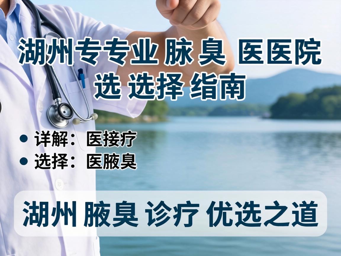 湖州专业腋臭医院选择指南，详解湖州腋臭诊疗优选之道