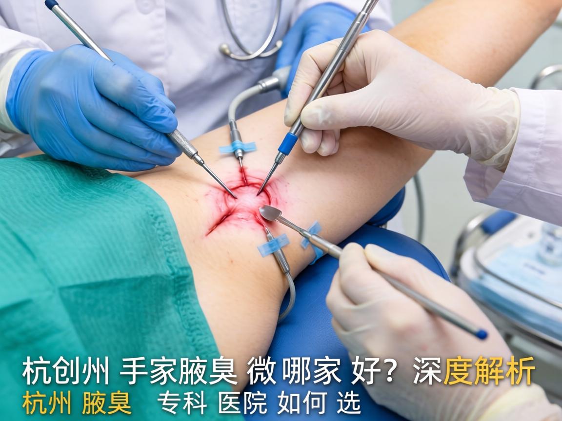 杭州腋臭微创手术哪家好？深度解析杭州腋臭专科医院如何选