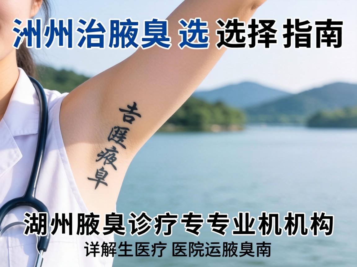 湖州治腋臭医院选择指南，详解湖州腋臭诊疗专业机构