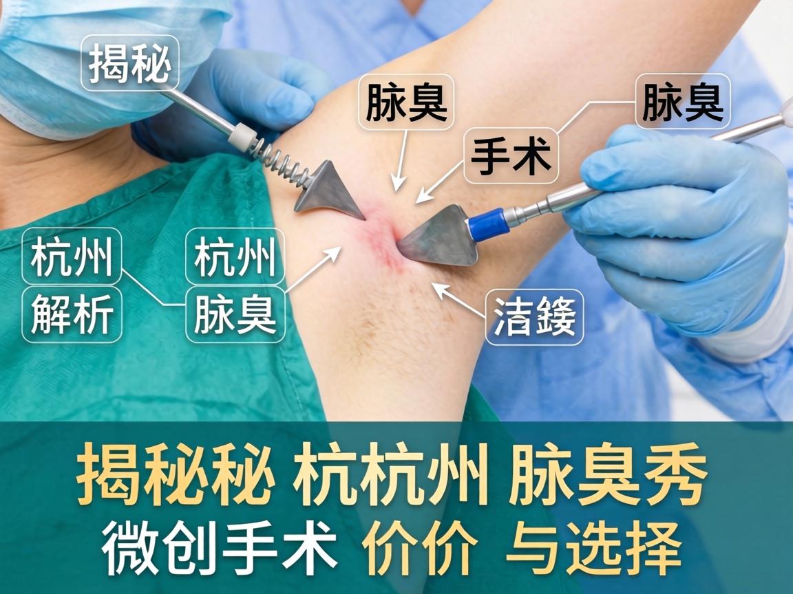 杭州腋秀解析腋臭手术，揭秘杭州腋臭微创手术价格与选择