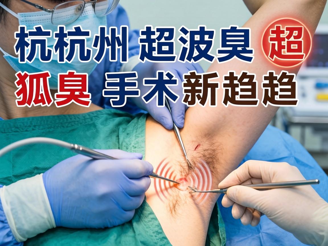杭州狐臭超声波手术，解析杭州超声波狐臭手术新趋势