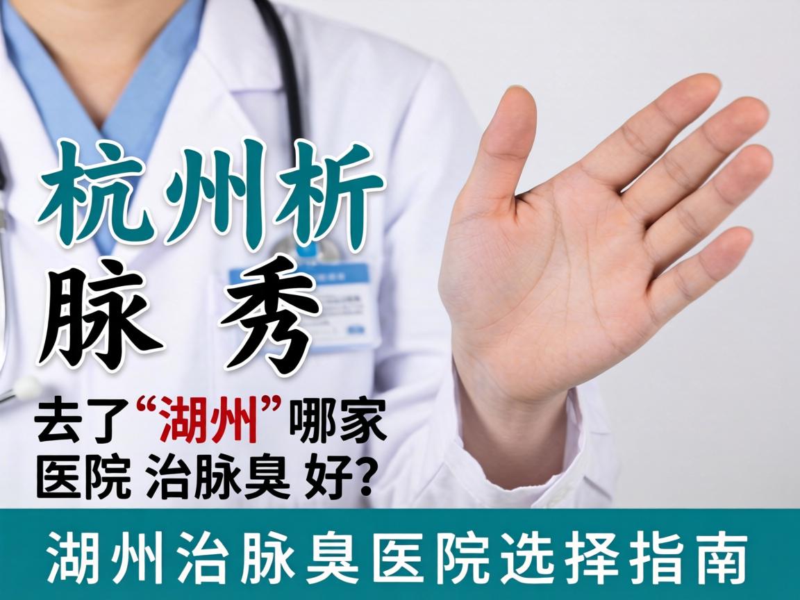 杭州腋秀解析，去湖州哪家医院治腋臭好？湖州治腋臭医院选择指南
