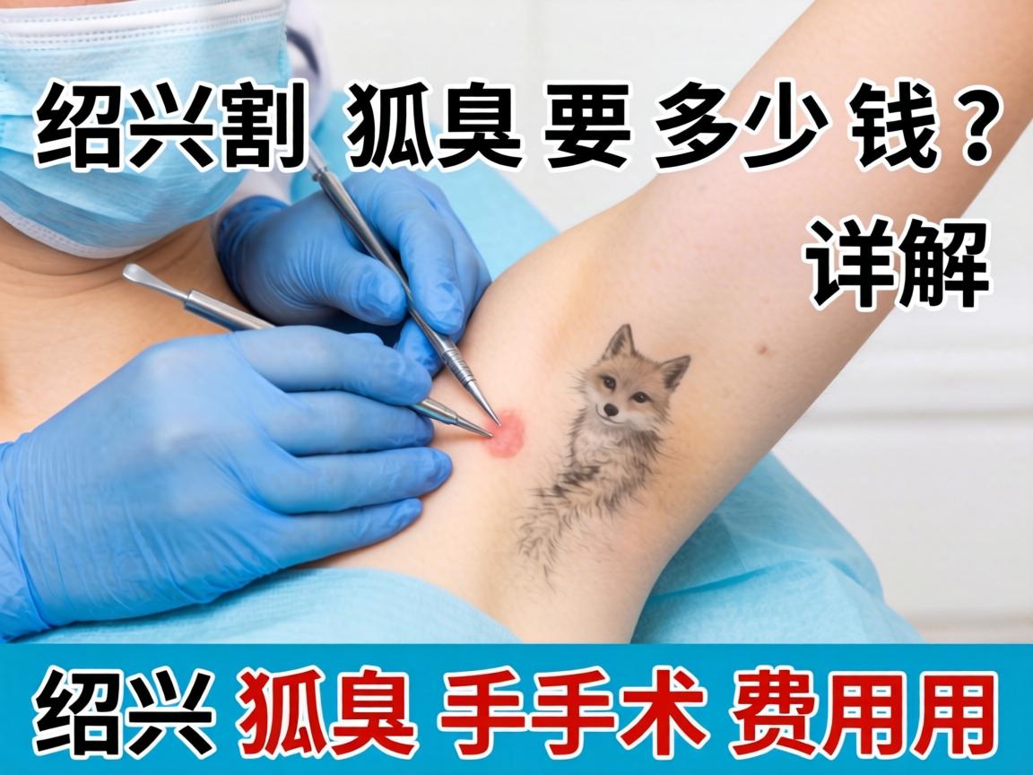 绍兴割狐臭要多少钱？详解绍兴狐臭手术费用