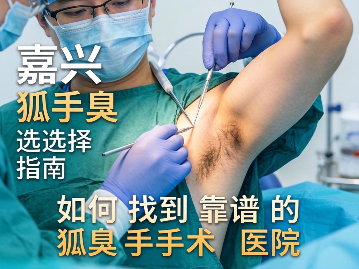嘉兴狐臭手术选择指南，如何找到靠谱的狐臭手术医院