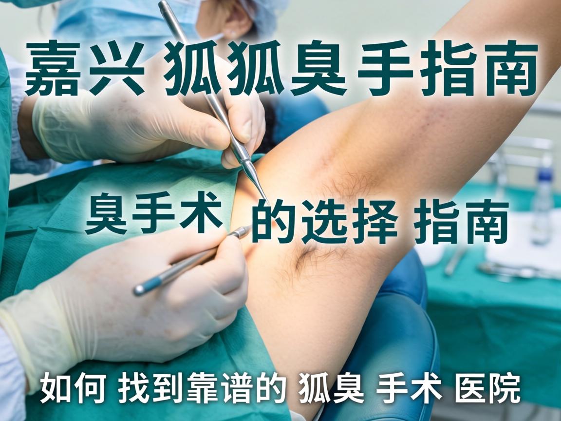 嘉兴狐臭手术选择指南，如何找到靠谱的狐臭手术医院
