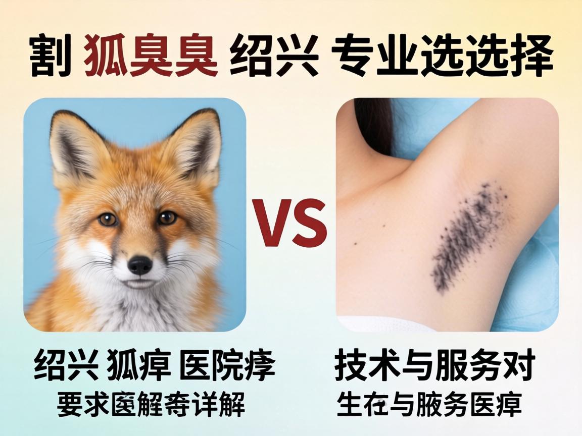 割狐臭绍兴专业选择，详解绍兴狐臭医院技术与服务对比