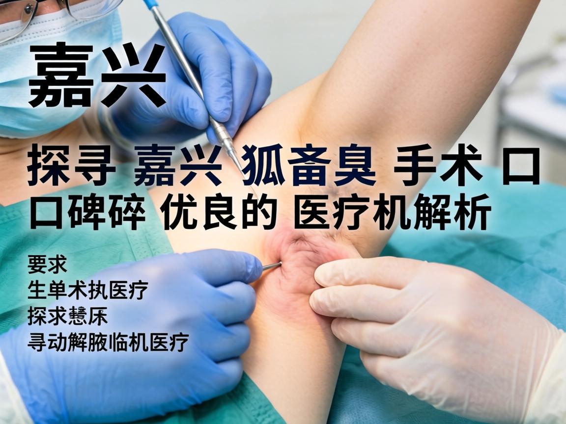 嘉兴狐臭手术口碑解析，探寻嘉兴狐臭手术口碑优良的医疗机构